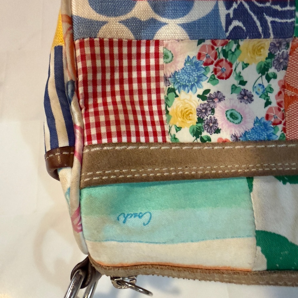 Coach Patchwork purse - image 7